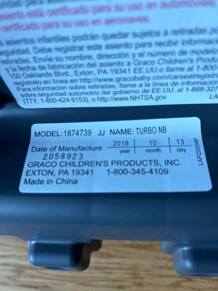 Photo of free Booster seat (Sunnyvale community center) #2