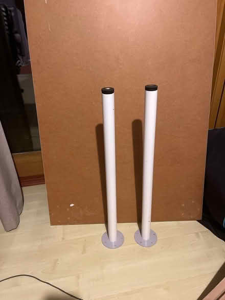 Photo of free IKEA desk top + 2 legs (OX14) #4