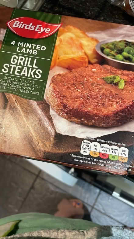 Photo of free Birdseye minted lamb grill steaks (Carshalton SM5) #1