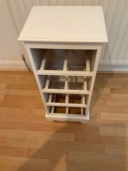 Photo of free White wood unit (Crag Bank Carnforth) #1