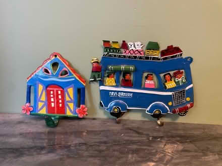 Photo of free Two folk art key holders (Takoma Park MD) #1