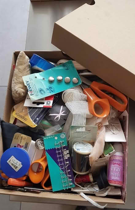 Photo of free Large box of sewing items (Wimbledon SW19) #1