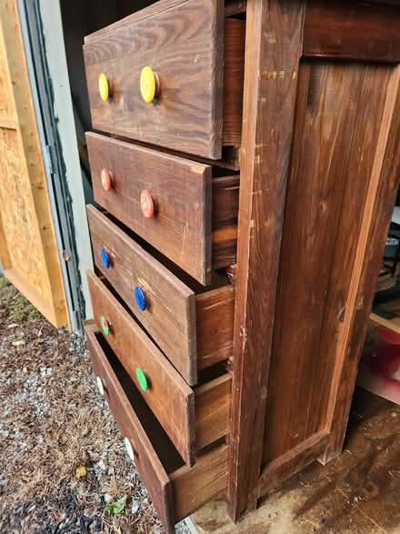 Photo of free Tall Wood Dresser (Crozet) #1
