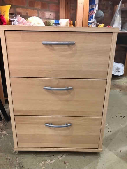 Photo of free Chest of drawers and side table (HG3 Jenny Fields Drive) #1