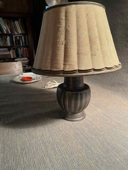 Photo of free Antique scalloped lampshade (West End San Rafael) #1