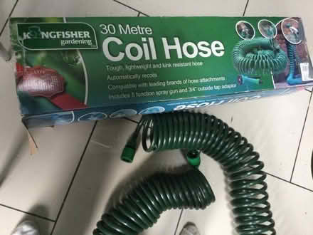 Photo of free 30 metre Kingfisher Coil Hose boxed, new (Cox Green SL6) #2