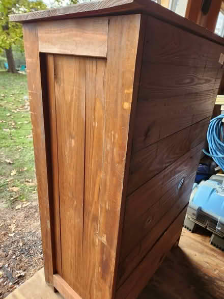 Photo of free Tall Wood Dresser (Crozet) #4