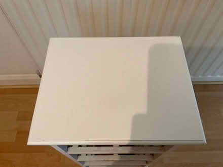 Photo of free White wood unit (Crag Bank Carnforth) #2