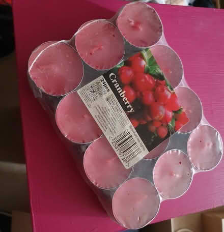 Photo of free Cranberry tea light candles (Newfoundpool LE3) #1