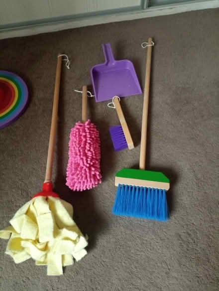 Photo of free Children's wooden cleaning set (Stockport) #2