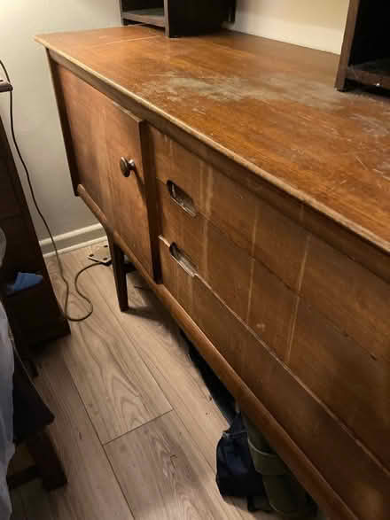 Photo of free Solid Teak old 70”s side Board (Glastonbury BA6) #2