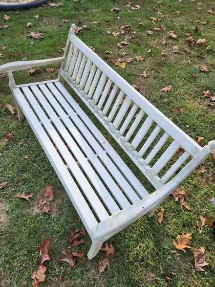 Photo of free 6' Resin Bench (Crozet) #1