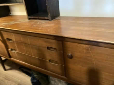 Photo of free Solid Teak old 70”s side Board (Glastonbury BA6) #4