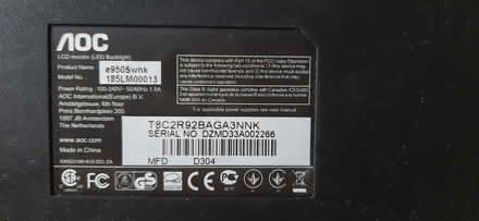 Photo of free 18" led monitor (Preston) #2