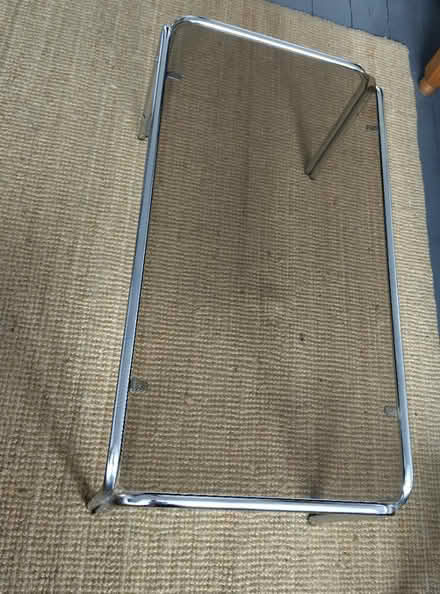 Photo of free Coffee table - smoked glass/chrome (BH9) #2