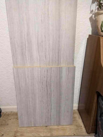 Photo of free 2 grey work surface off-cuts (Kendal LA9) #2