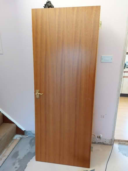 Photo of free Two 6ft 6in x 2ft 6in sapele faced doors - West Haddon (West Haddon NN6) #1