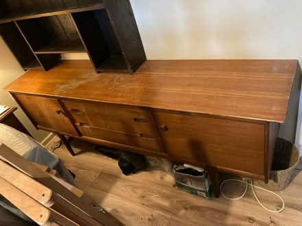Photo of free Solid Teak old 70”s side Board (Glastonbury BA6) #1