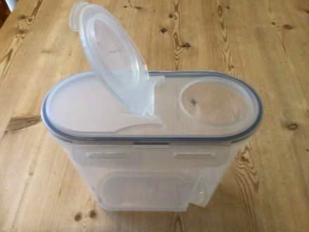 Photo of free Plastic container with opening lid (Blairgowrie, PH10) #2