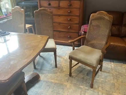 Photo of free Dining table + 8 chairs (Dunstable LU5) #1