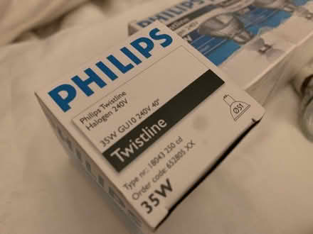 Photo of free PHILIPS HALOGEN 240v/35w bulbs x 5 (Chesterton Cambridge) #2