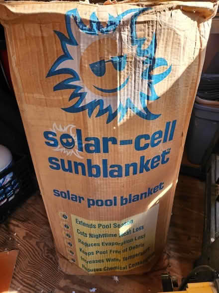 Photo of free Pool Solar "Blanket" Cover and reel (Crozet) #1
