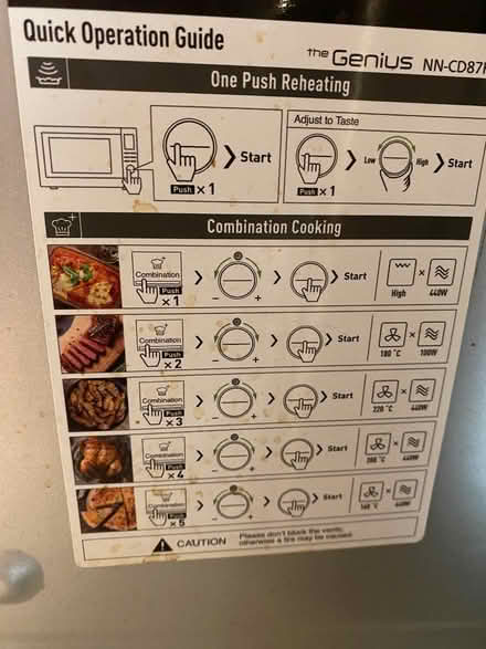 Photo of free Combination microwave (The Dovecotes WV8) #4