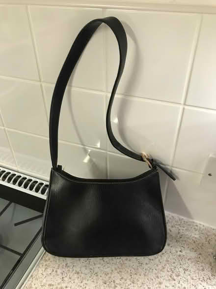 Photo of free Black Leather Handbag (Easthampstead RG12) #2
