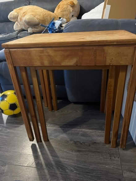 Photo of free Nesting wooden coffee tables (B66 Smethwick) #1