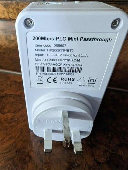Photo of free Data over Power (Selsdon) #2