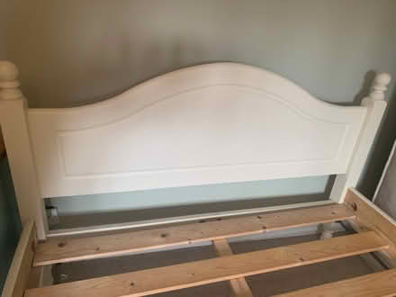Photo of free Wooden double bed frame and mattress (Colchester CO1) #3