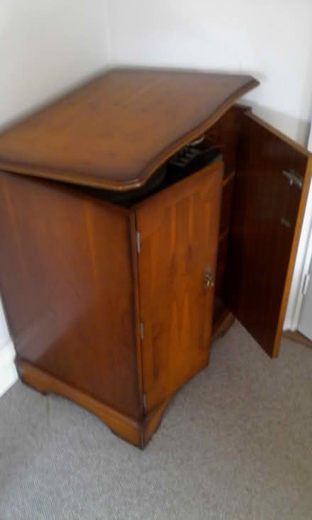 Photo of free Wooden drinks or hi-fi cabinet (SN6) #1