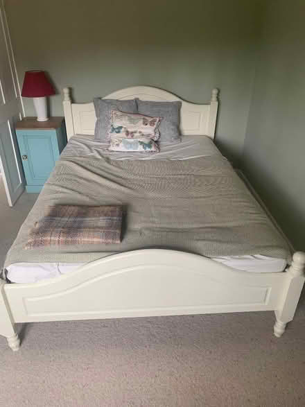 Photo of free Wooden double bed frame and mattress (Colchester CO1) #2