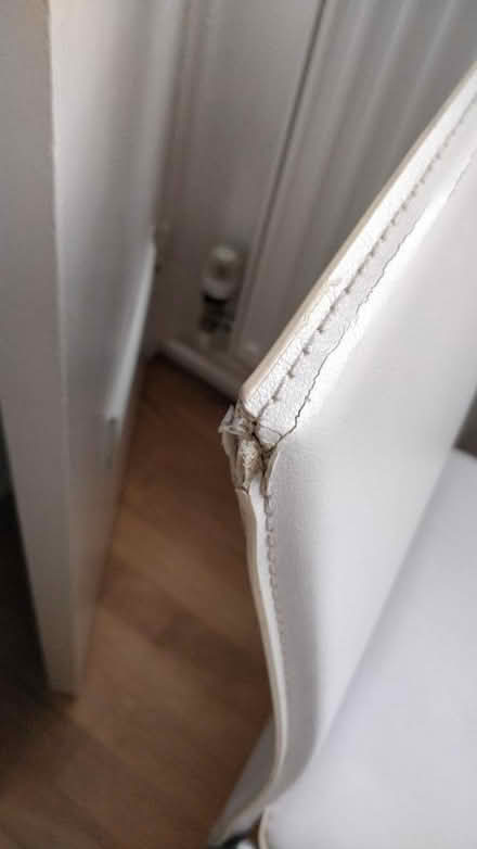 Photo of free Three white chairs (Stockwell SW9) #3