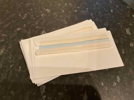Photo of free White envelopes (Newby. YO12) #1