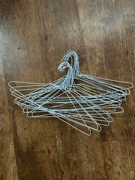 Photo of free 25 metal coat hangers (Peel Hall Wythenshawe M22) #2