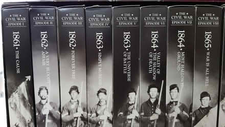 Photo of free VHS Tapes The American Civil War (Rickmansworth WD3) #2