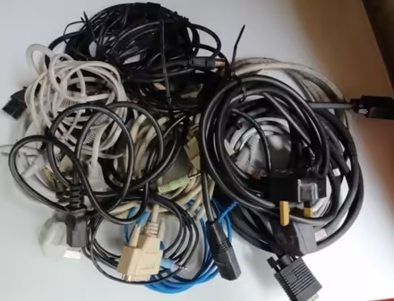 Photo of free Computer and Audio Cables etc. (Tiverton EX16) #1