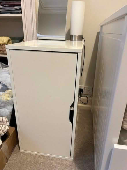 Photo of free Ikea table / desk with cupboard (Leith, EH6) #4