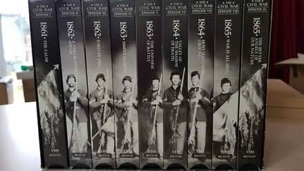 Photo of free VHS Tapes The American Civil War (Rickmansworth WD3) #1