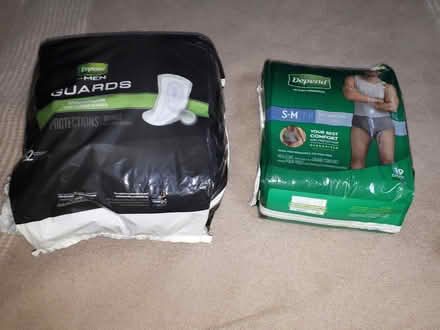 Photo of free Men's Depends (Montebello, Dartmouth) #1