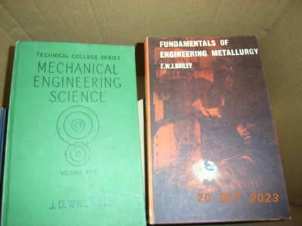 Photo of free Mechanical Engineering Books (GL53 Leckhampton) #3