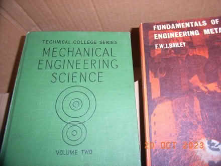 Photo of free Mechanical Engineering Books (GL53 Leckhampton) #2