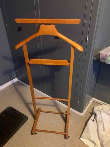 Photo of free Wooden Clothes rack thingy (Longbenton NE7) #1