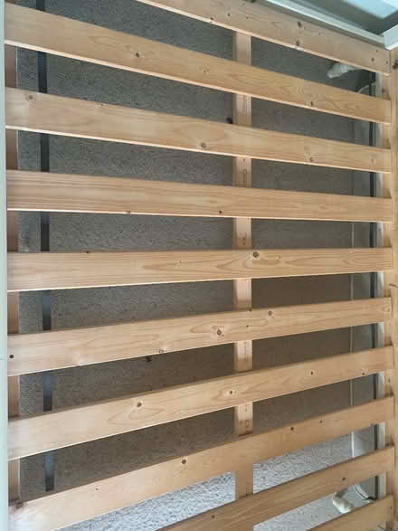 Photo of free Wooden double bed frame and mattress (Colchester CO1) #1