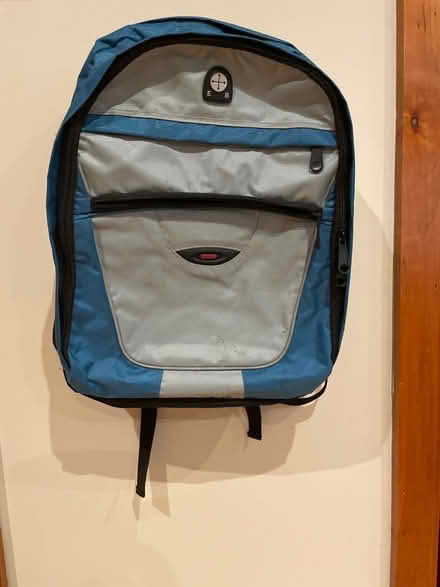 Photo of free Blue and grey backpack (Ranelagh) #1