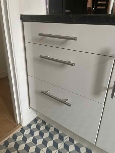Photo of free 3 draw Ikea kitchen unit (Norbury SW16) #1