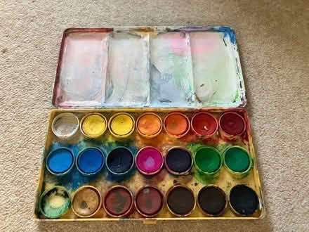 Photo of free Art supplies (vintage) (Sheet GU31) #1