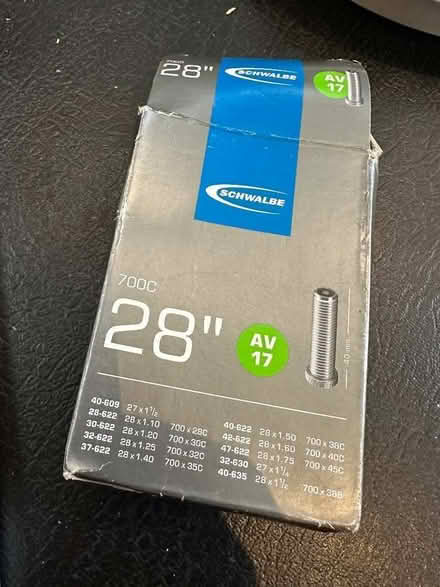 Photo of free 28” bicycle inner tube - brand new (Radlett WD7) #1
