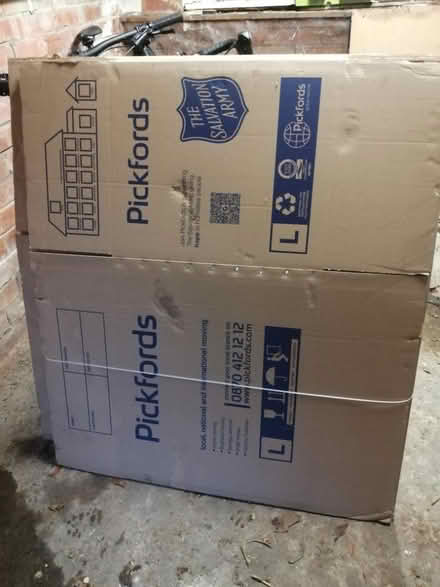 Photo of free Large cardboard storage boxes (Saddleworth, OL3) #1
